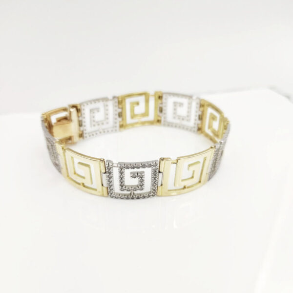 Pulsera de Oro 18 k bicolor - Imagen 3