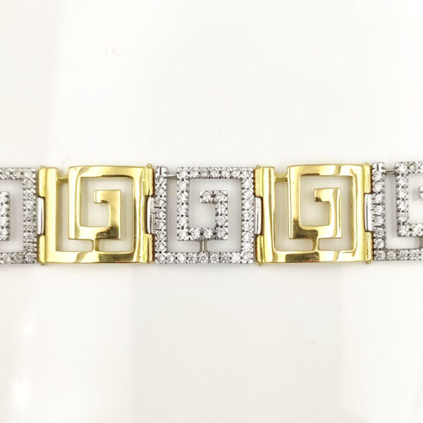 Pulsera de Oro 18 k bicolor - Imagen 2