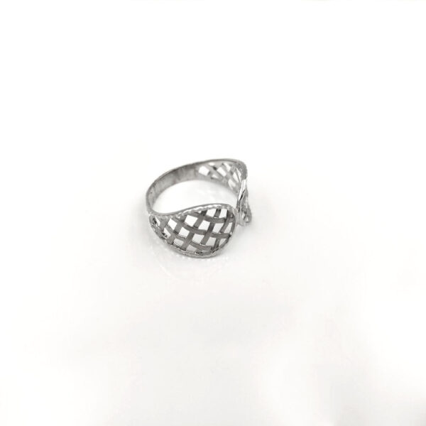Sortija Filigrana Oro blanco 18k