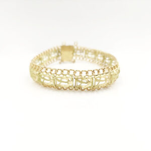 Pulsera Brazalete en Oro 18 k