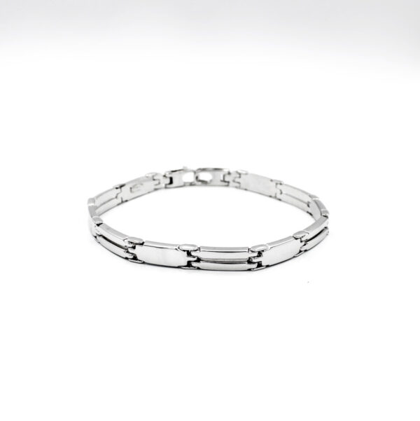 Pulsera Oro blanco para hombre y mujer - Imagen 3