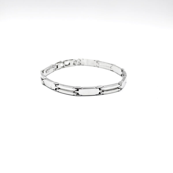 Pulsera Oro blanco para hombre y mujer