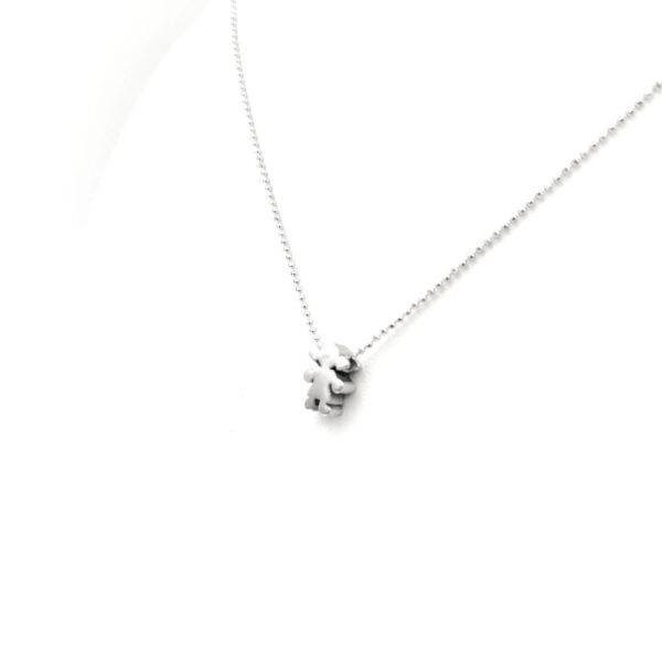 Gargantilla figura niña Plata ley 925