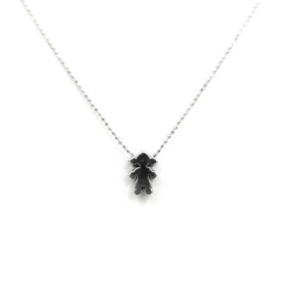 Gargantilla figura niña Plata ley 925