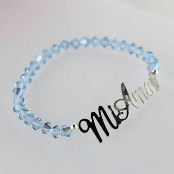 Pulsera de plata mujer Mi amor
