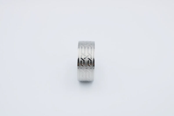 Sortija de Acero 10mm Hombre