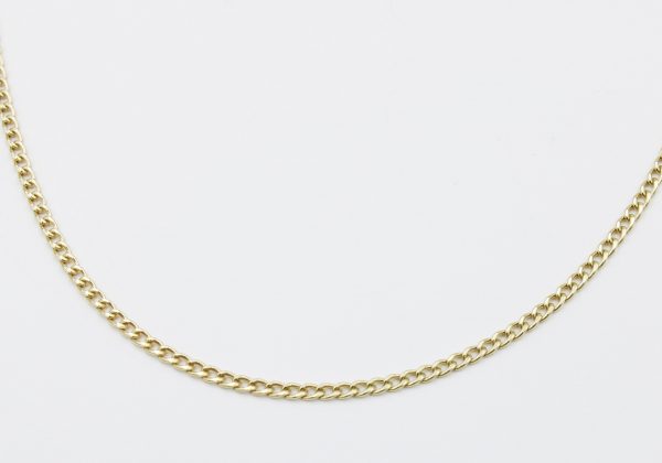 Cadena oro barbada oro 18k