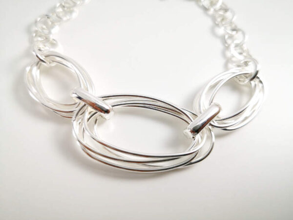 Pulsera Vidal&Vidal X2476520. Plateada 5 micras
