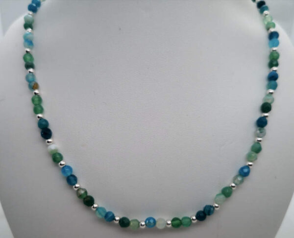 Collar de Plata Ágata
