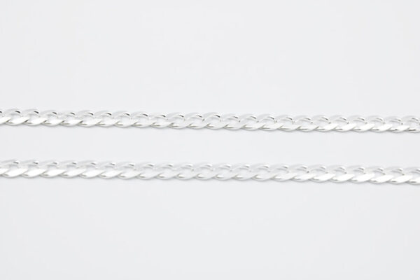 Cadena de Plata de Ley 60 cm - Imagen 2