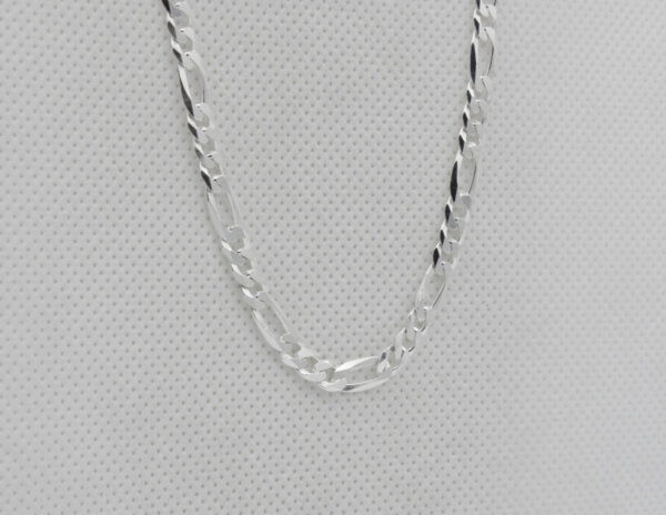 cadena fígaro plata ley 925