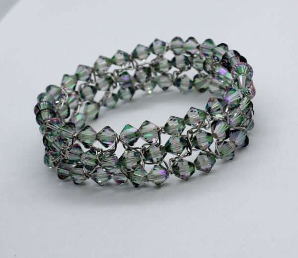 Pulsera en Plata con piedras Cristal Swarovski