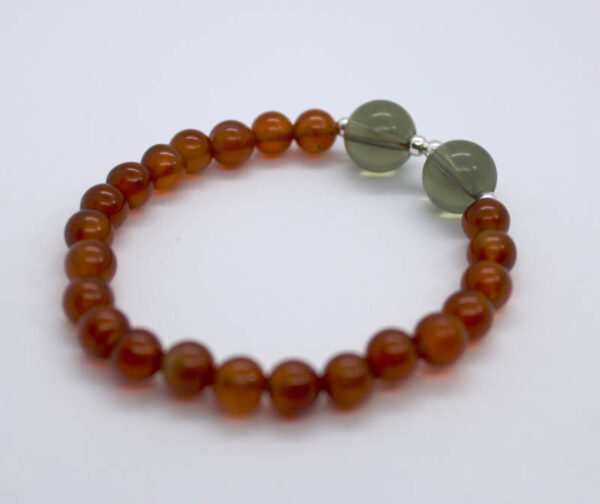 Pulsera de Plata Cornalina - Imagen 3