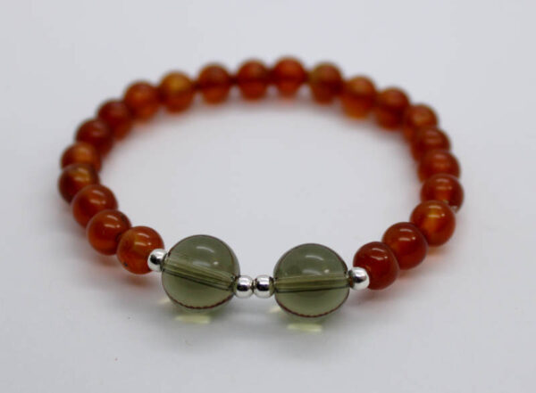 Pulsera de Plata Cornalina