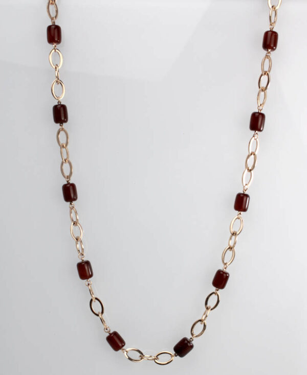 Collar  Ágata Marron - Imagen 4