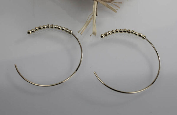 Aros de diseño en Plata ley Chapada - Imagen 2