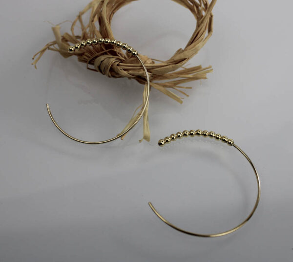 Aros de diseño en Plata ley Chapada