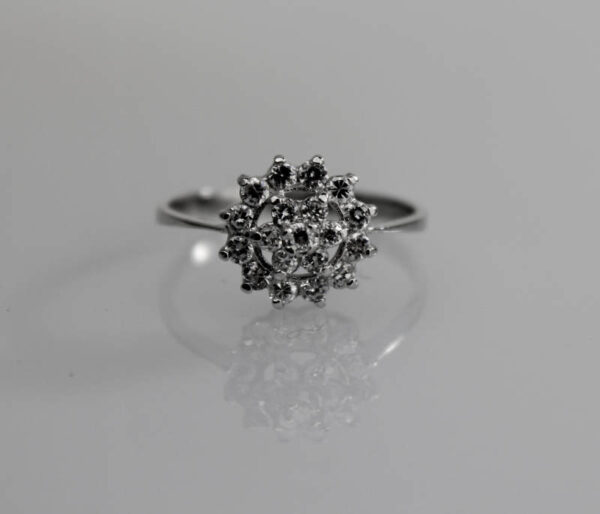 Sortija de Oro blanco - Imagen 2