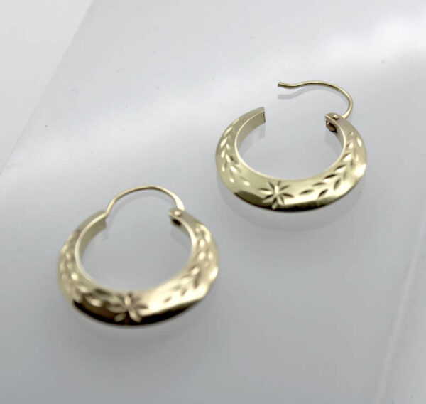 Pendientes de Oro Aros - Imagen 2