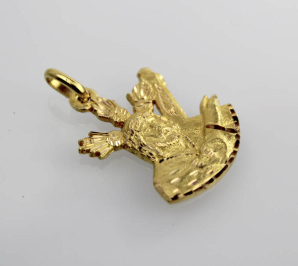 Medalla Imagen del Gran Poder en oro 18k - Imagen 2