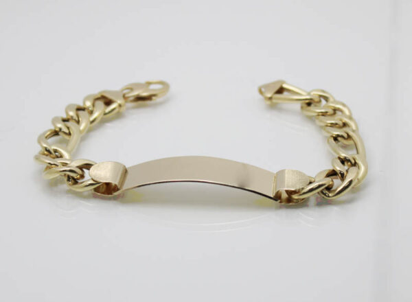 Esclava Modelo Fígaro Oro 18k - Imagen 2