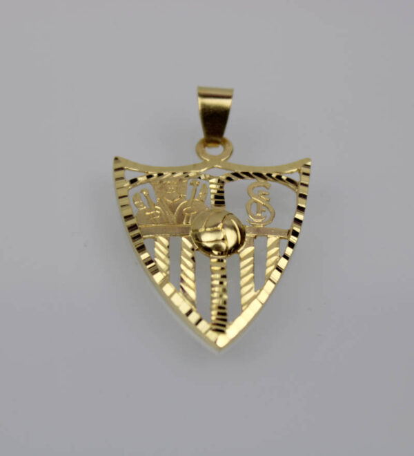 Colgante Escudo Sevilla F.C. Oro 18 k - Imagen 2