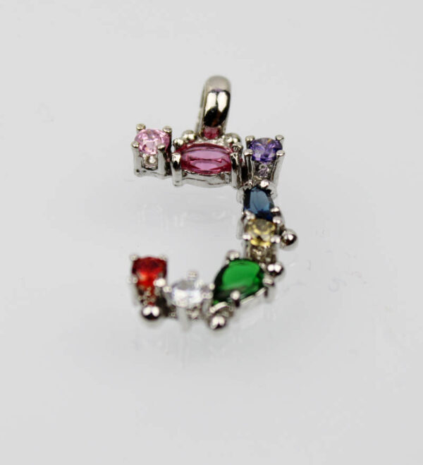Colgante de Plata Letras