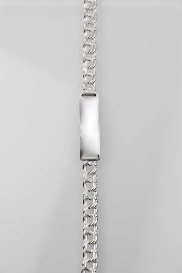 Esclava Húngara para hombre en Plata Ley 925 - Imagen 2