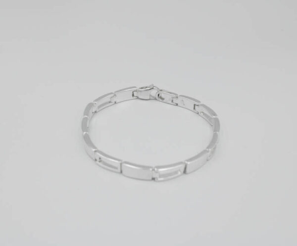 Pulsera modelo Italiano en Plata Ley 925 - Imagen 2