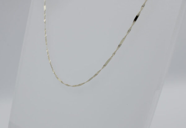 Cadena Oro Italiana-singapur 18k 50 cm - Imagen 3
