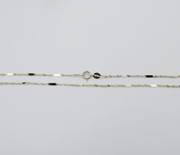 Cadena Oro Italiana-singapur 18k 50 cm - Imagen 2