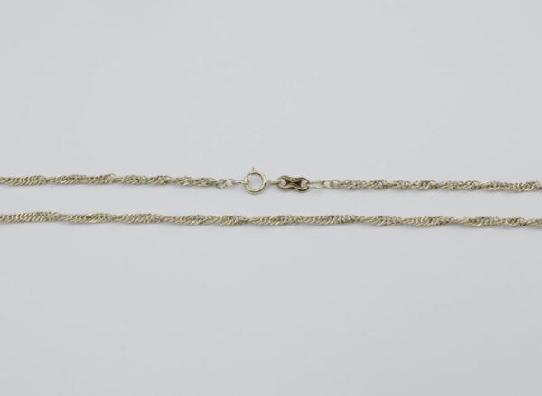 Cadena Singapur en Oro 18K. 45 cm - Imagen 2