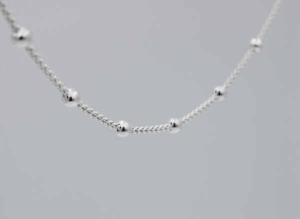 Cadena de Plata de Ley 45 cm