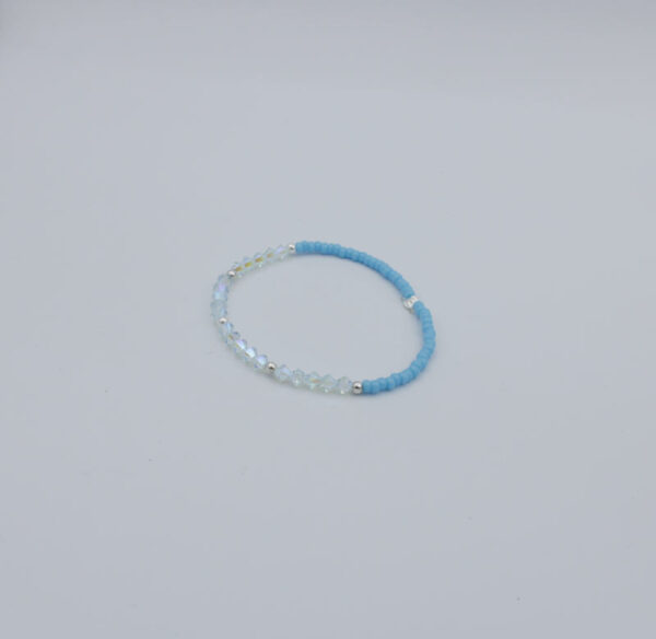 Pulsera de Plata y Cristal Swarovski - Imagen 4