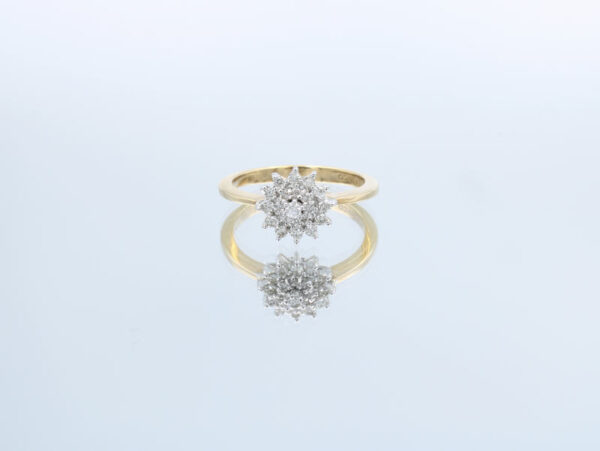 Sortija de Oro y Brillantes - Imagen 6
