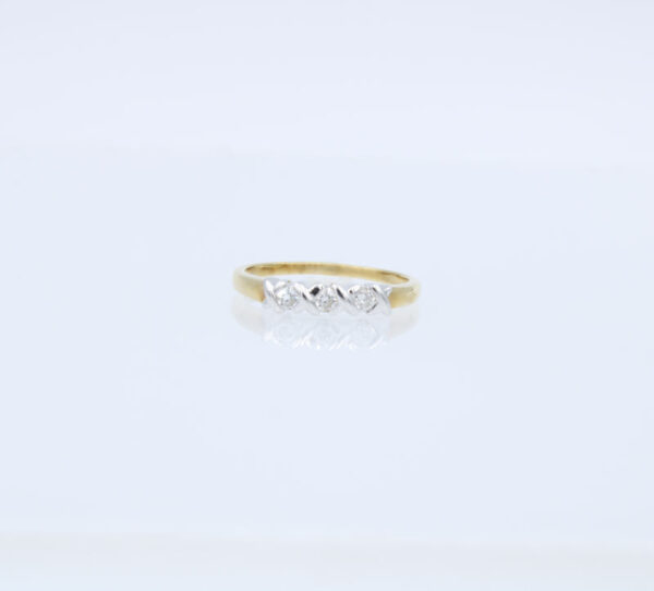 Sortija de Oro y Brillantes - Imagen 4