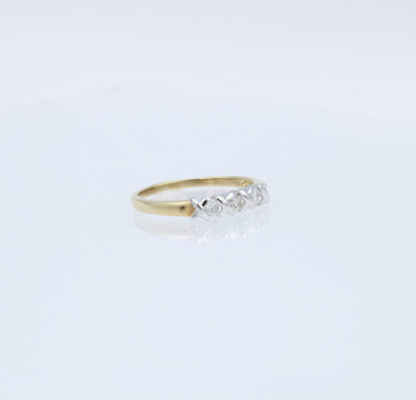 Sortija de Oro y Brillantes - Imagen 3