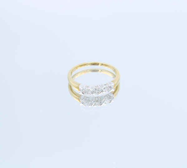 Sortija de Oro y Brillantes - Imagen 2