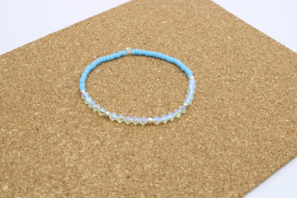 Pulsera de Plata y Cristal Swarovski - Imagen 3
