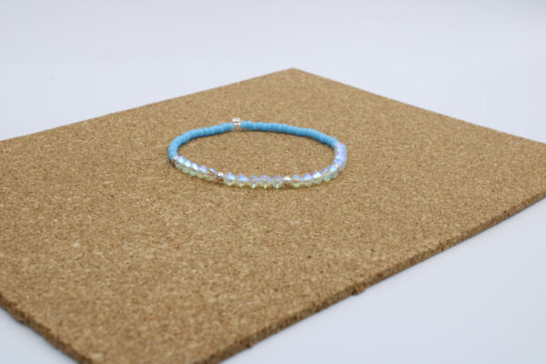 Pulsera de Plata y Cristal Swarovski - Imagen 2