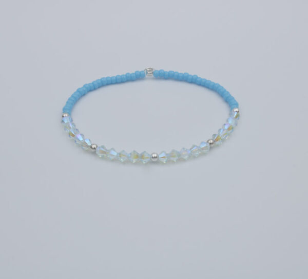 Pulsera de Plata y Cristal Swarovski