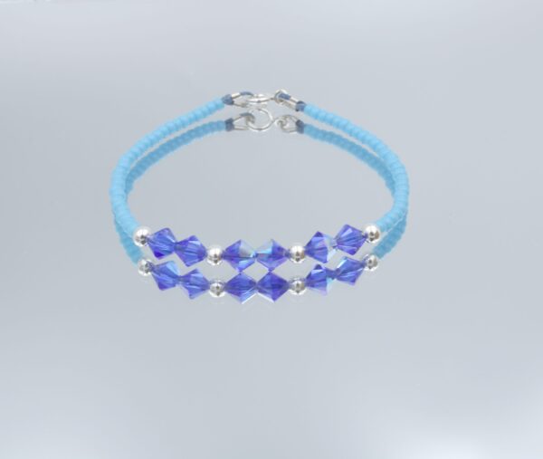 Pulsera de Plata Cristal Swarovski - Imagen 4