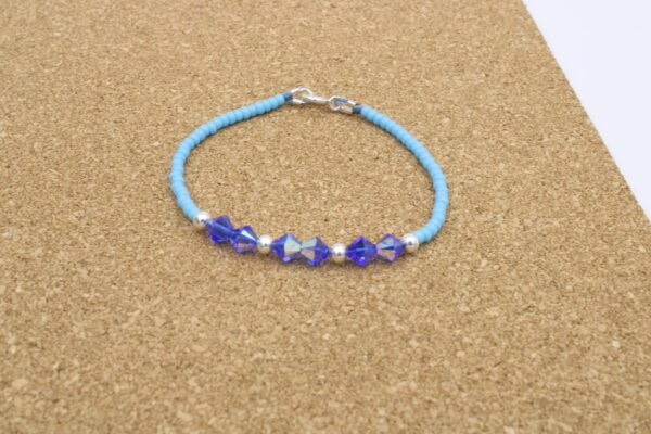 Pulsera de Plata Cristal Swarovski - Imagen 3