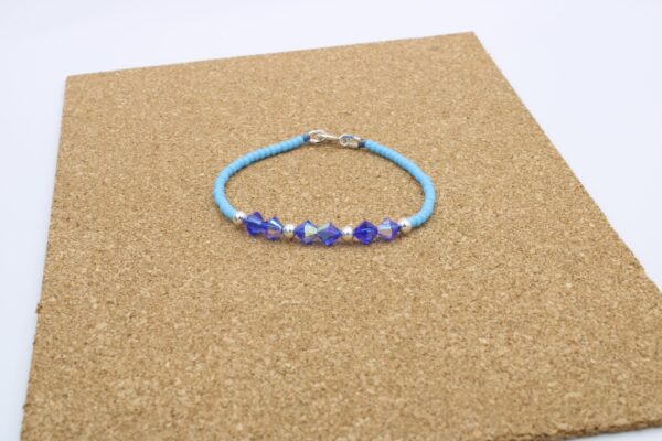 Pulsera de Plata Cristal Swarovski - Imagen 2