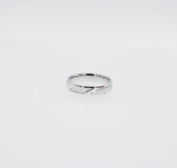 Alianza Plata Ley Unisex tallada