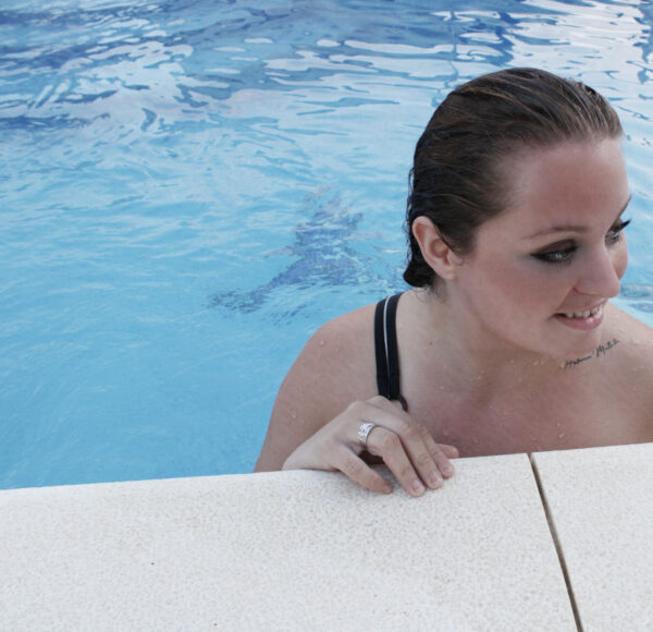 Sortija con Rubí y Circonita en Oro blanco 18 k - Imagen 5