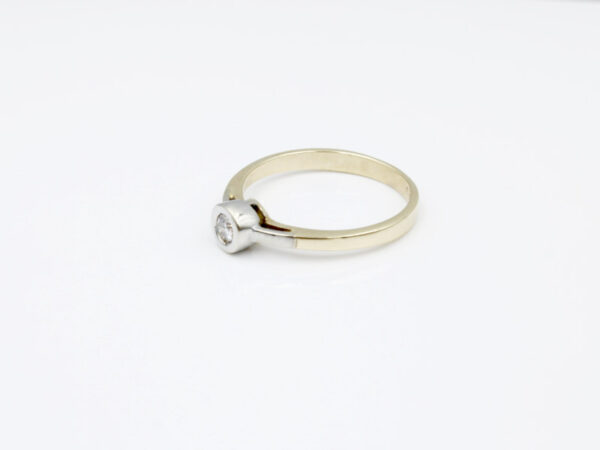 Anillo de Compromiso en Circonita Oro 18k - Imagen 4