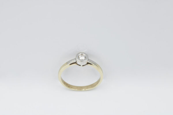 Anillo de Compromiso en Circonita Oro 18k - Imagen 3