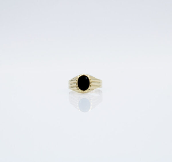 Sello de Oro Niño Piedra azul - Imagen 4