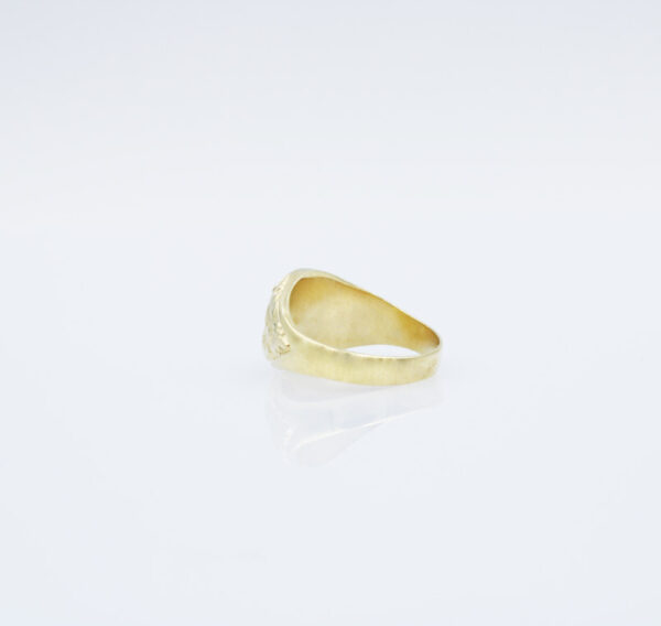 Sello de F.C. Barcelona en Oro 18k mujer.Niño - Imagen 3